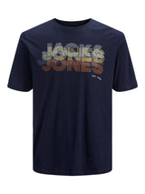 Jack & Jones Co Power Ss Male Crew Neck Tee in 1XL-6XL