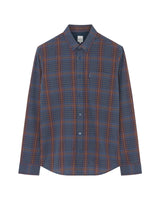 Ben Sherman Big Size Multicolour Check Long Sleeve Shirt For Men Size 2XL-5XL, 2 Options