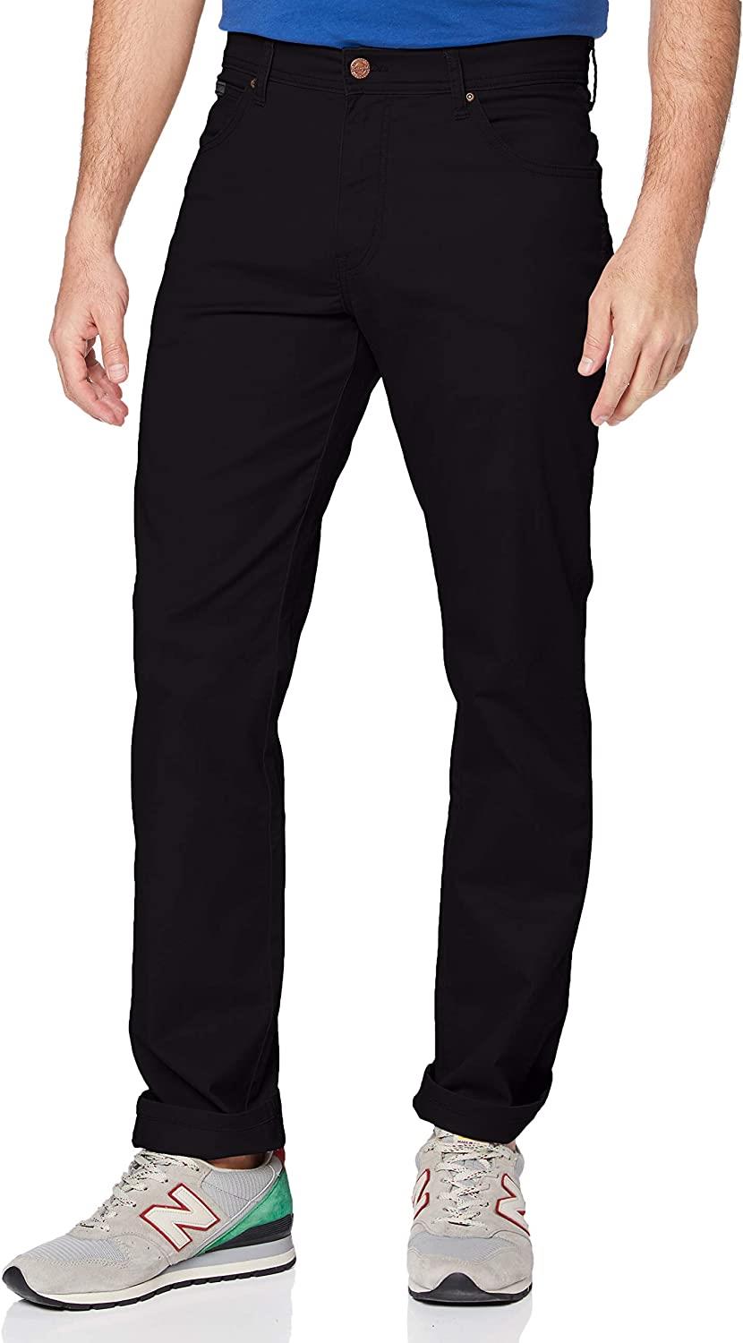 Wrangler Greensboro Texas Slim Stretch Chino Waist 38 - 46, 10 Colours