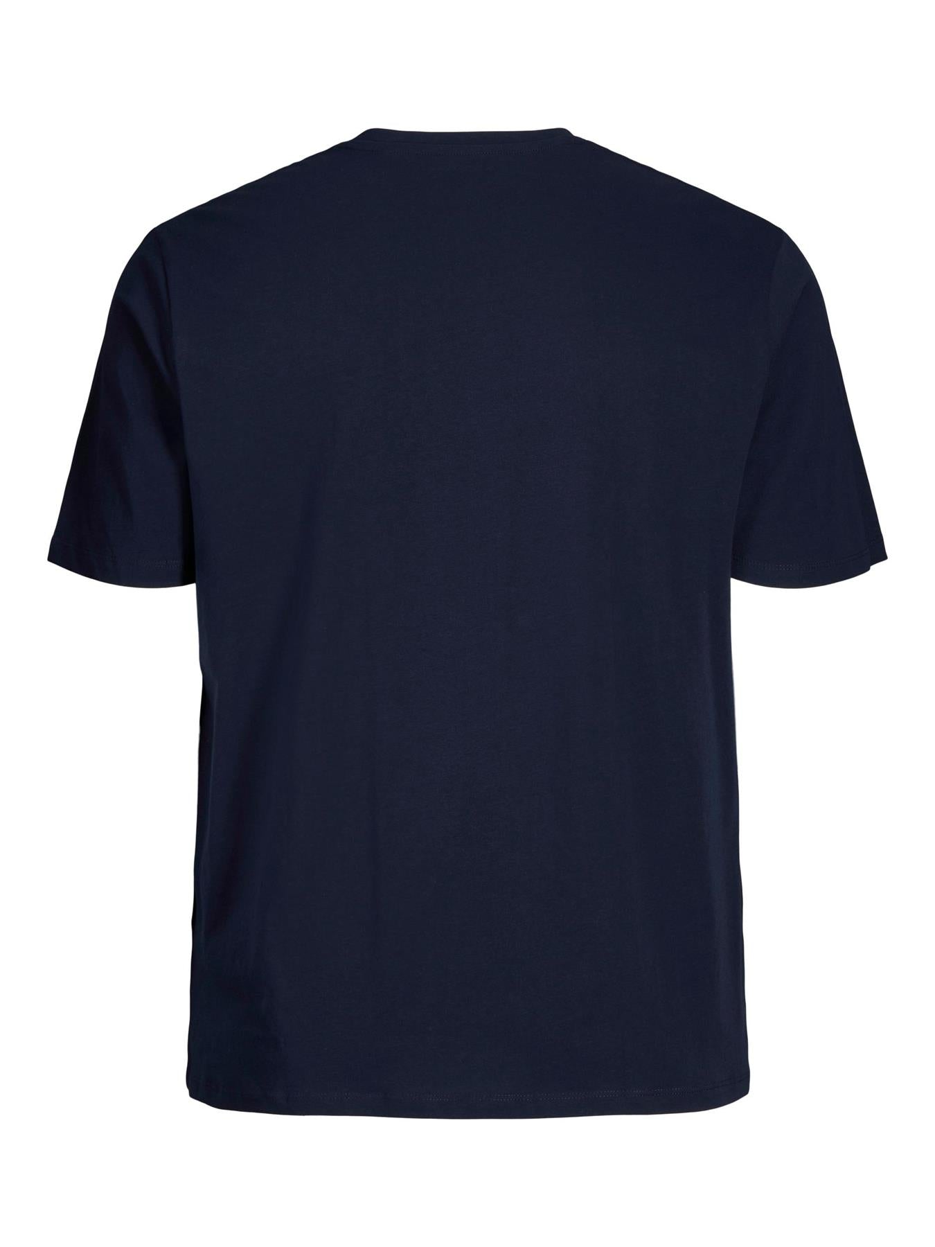 Jack & Jones Mens Plus Logo Printed Tee