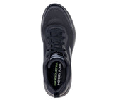 Men's Skechers Dynamight 2.0 Full Pace All Black Trainers Shoes in Black Size 7 - 13