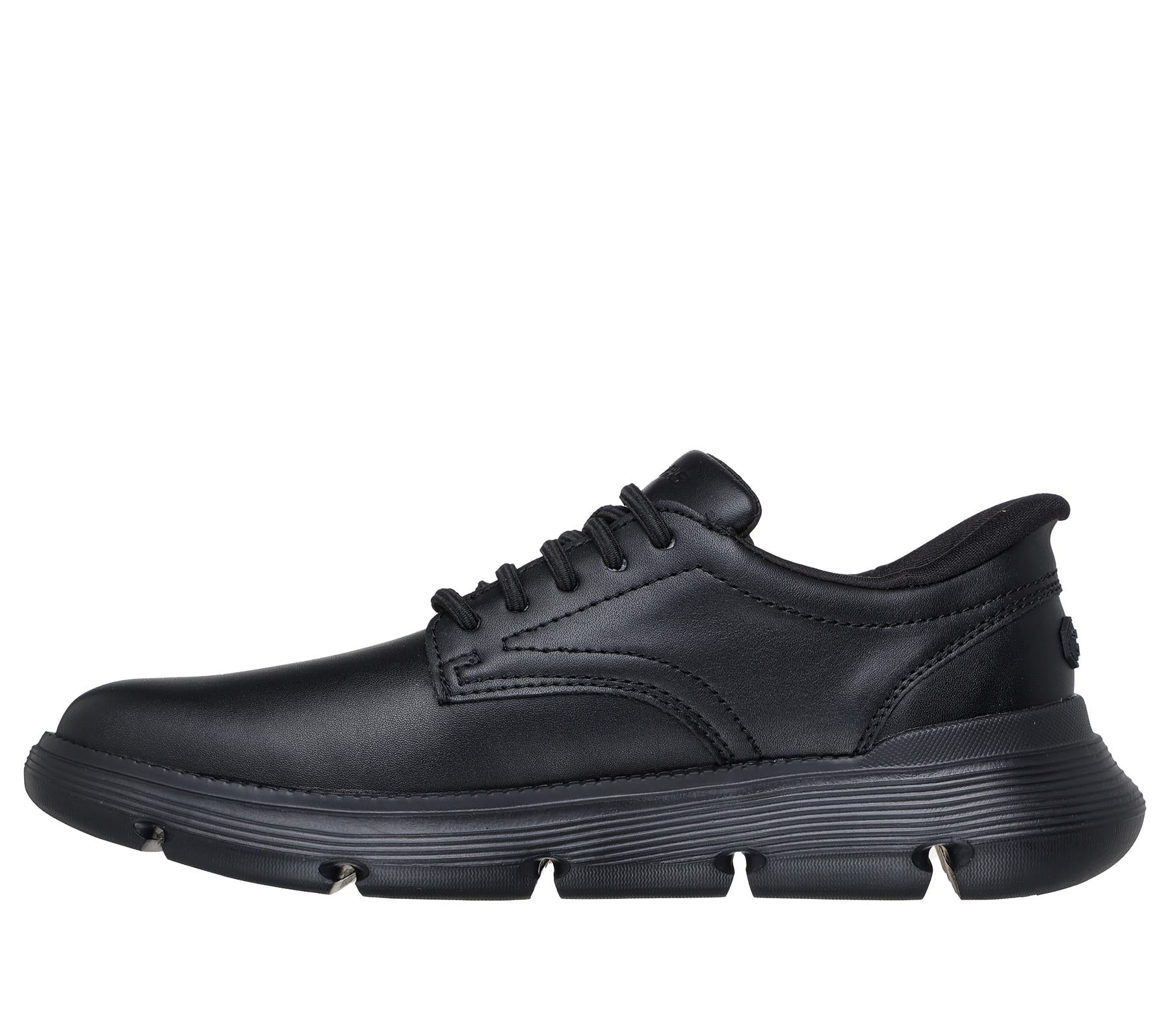 Skechers Slip On Shoe For Men Garza Duran Slip-Ins in Black, 6-13
