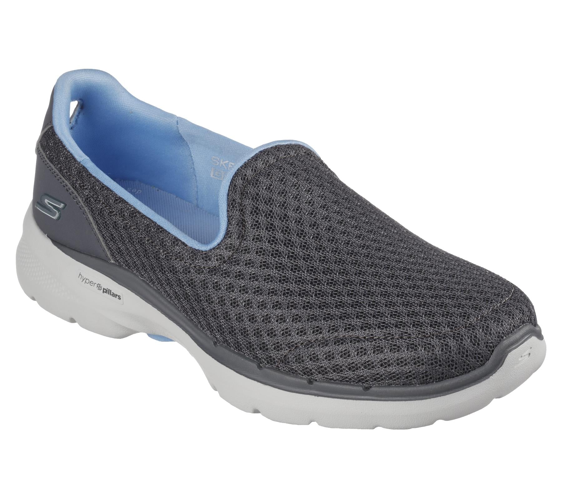 SKECHERS (124508) Womens GO WALK 6-BIG SPLASH Sneaker Shoes in Sizes UK 4 to UK 8