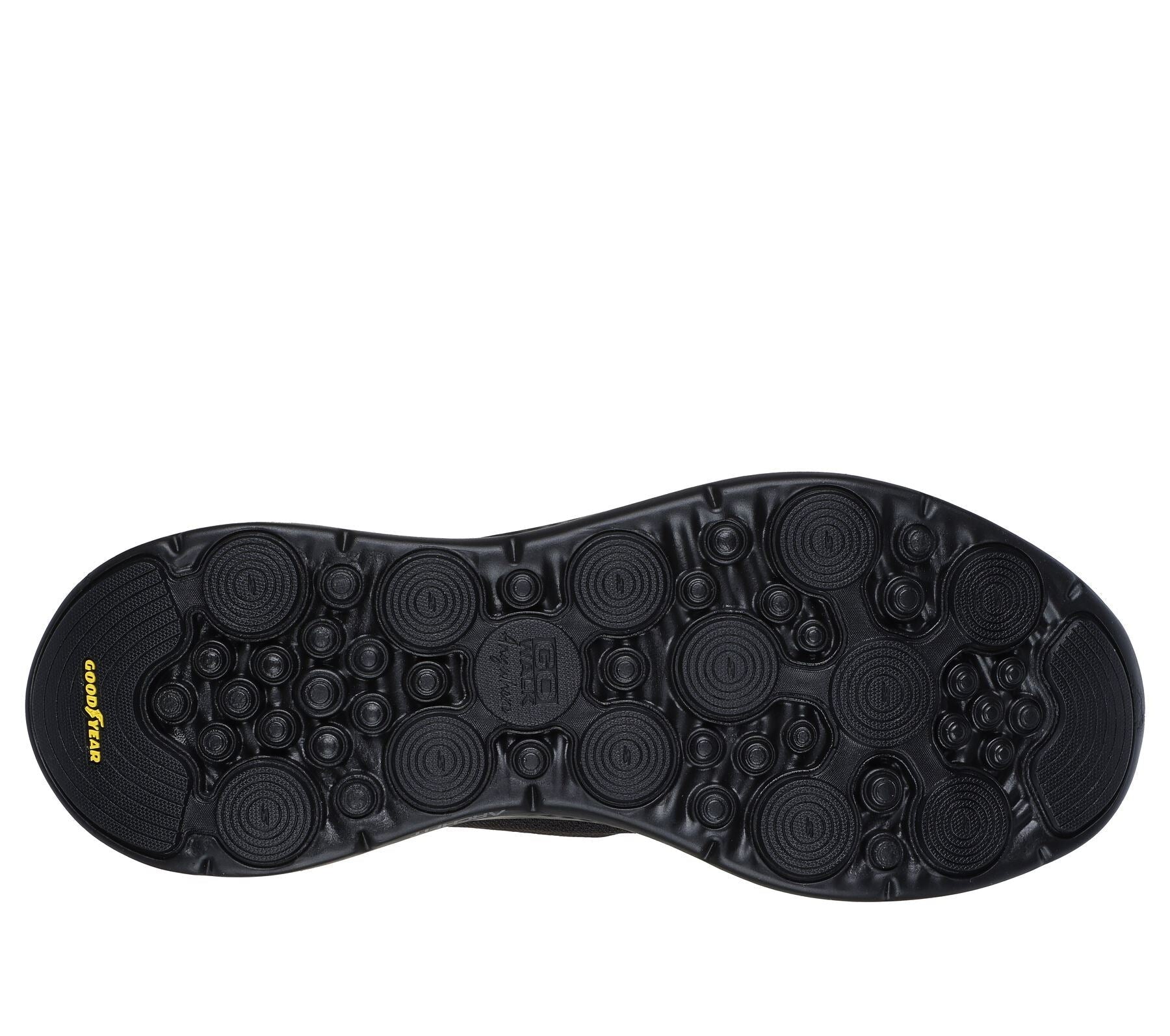 Skechers Men Trainer Shoes - Go Walk Anywhere - Worldwide in Black, 6-15