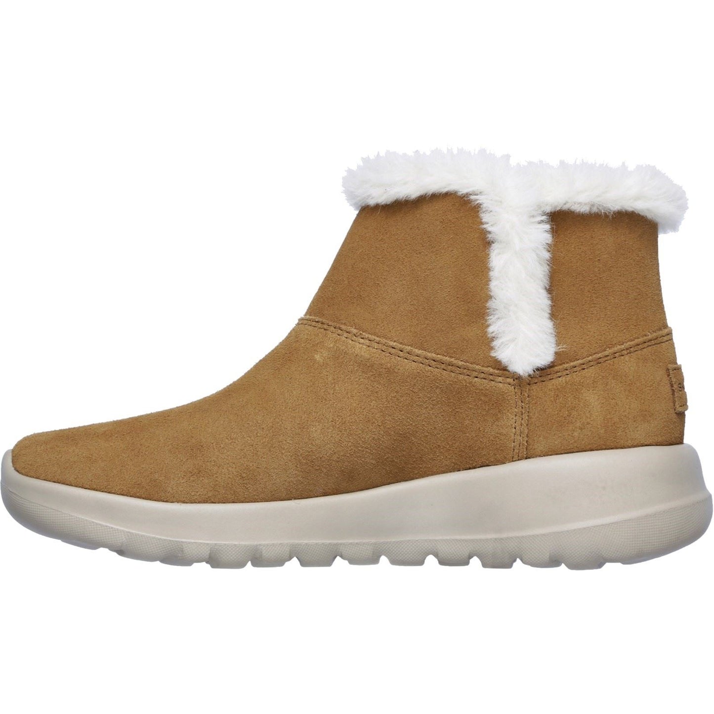 Skechers (GAR15501W) Women's On The GO Joy Bundle Up Wide Boot in Chestnut 4 to 8