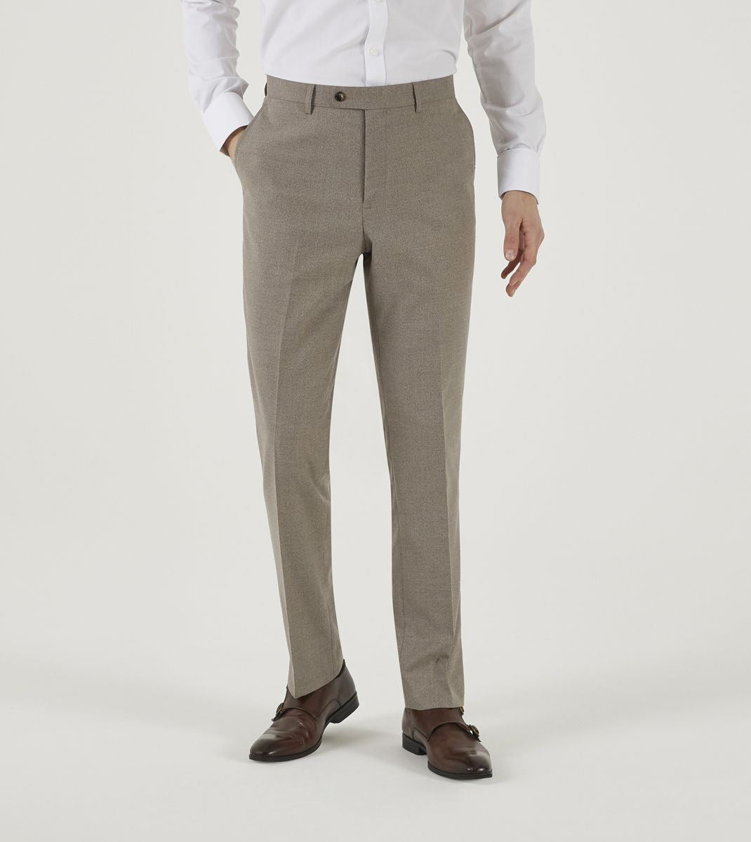 Skopes Jodrell Trouser For Mens MM70065 in Stone, 44R to 52L