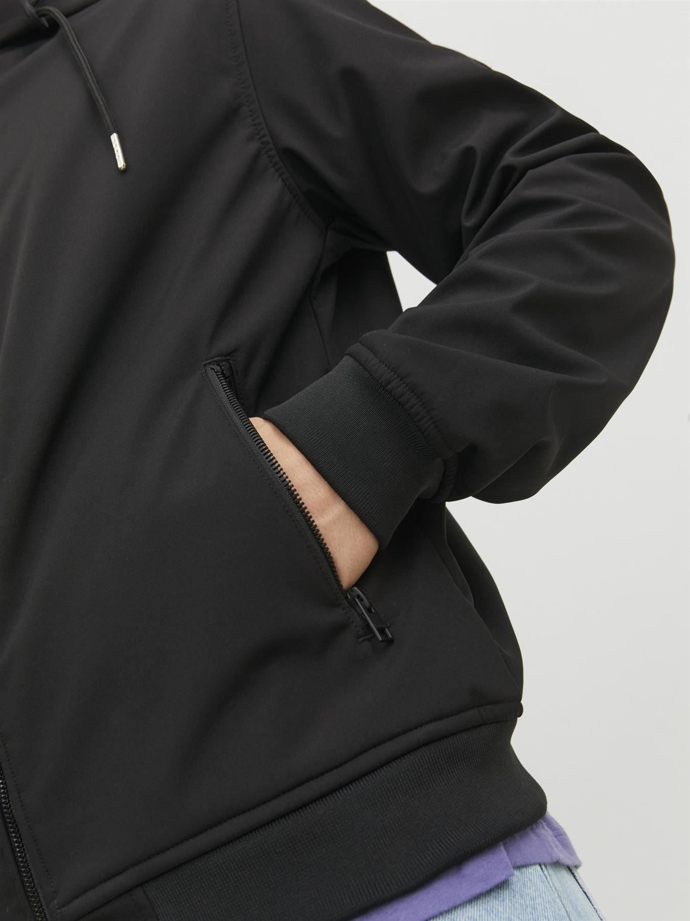 Jack & Jones Softshell Hoodie Jacket For Men (JJEBASIC) in 2 Colours, L-XL