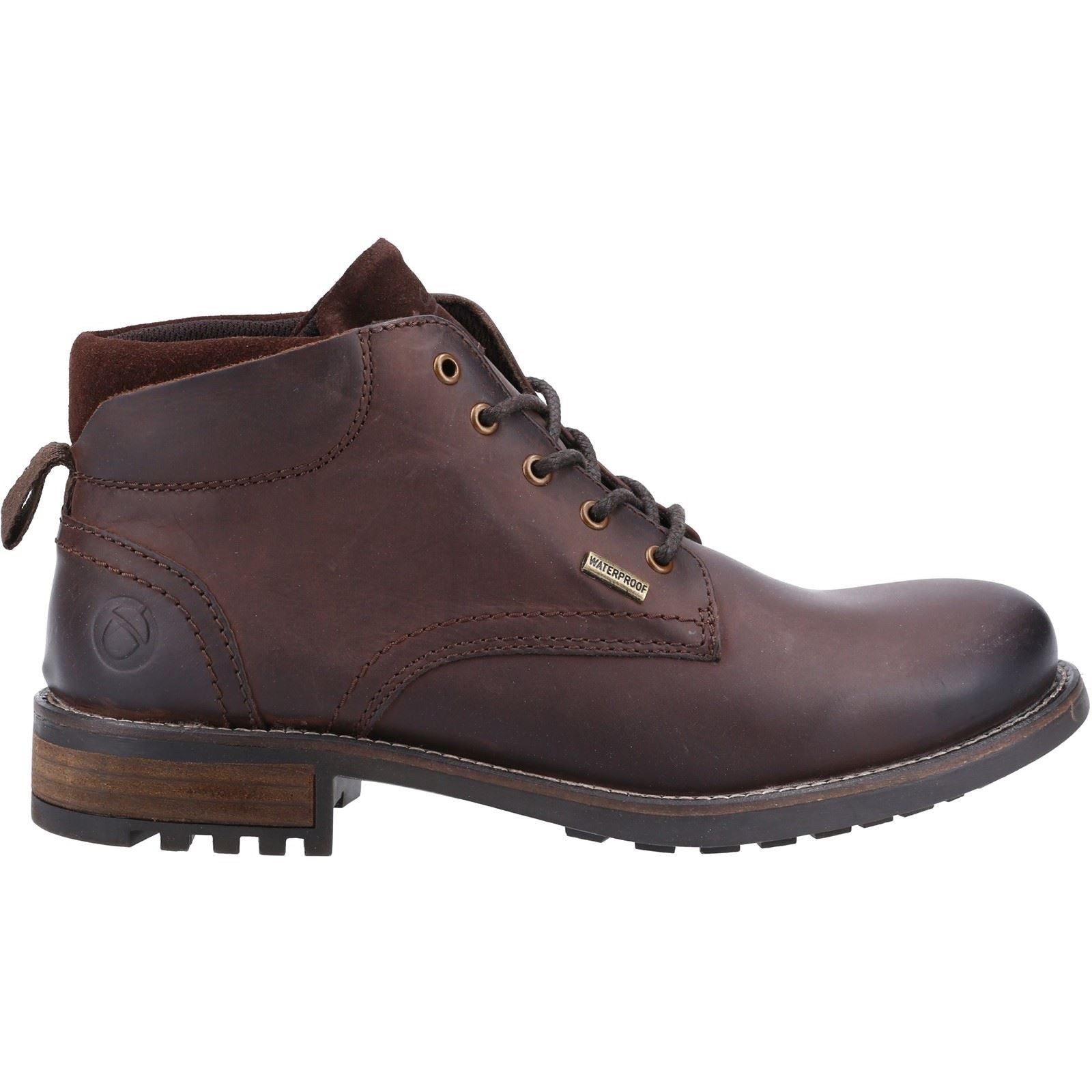 Cotswold Men Boots - Woodmancote Work Boot in Brown, 6-12