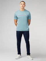 Ben Sherman Core Stripe T-Shirt for Mens (0076114) in 2 Colours, 2XL-5XL