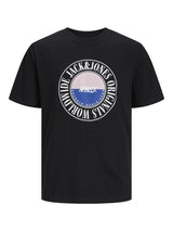 Jack & Jones Plus Men's JORCOBIN Short Sleeve Crew Neck T-Shirt 3 Colours, 1XL to 6XL