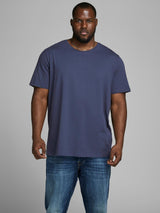 Jack & Jones Mens Plus Size Organic Cotton Basic Tee