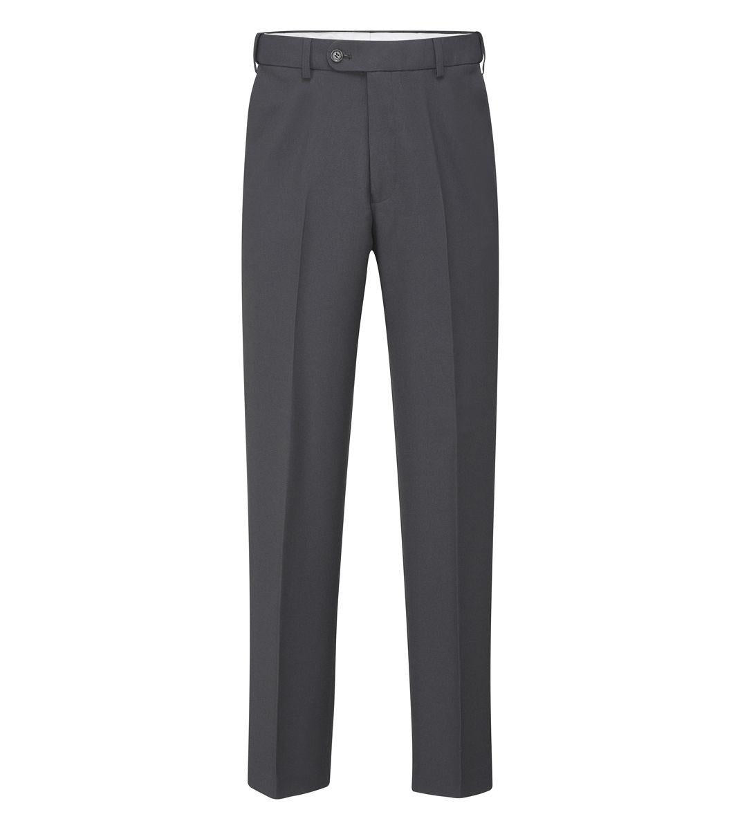 Skopes Brooklyn Hopsack Trouser For Mens in Charcoal, Waist 28 to 62
