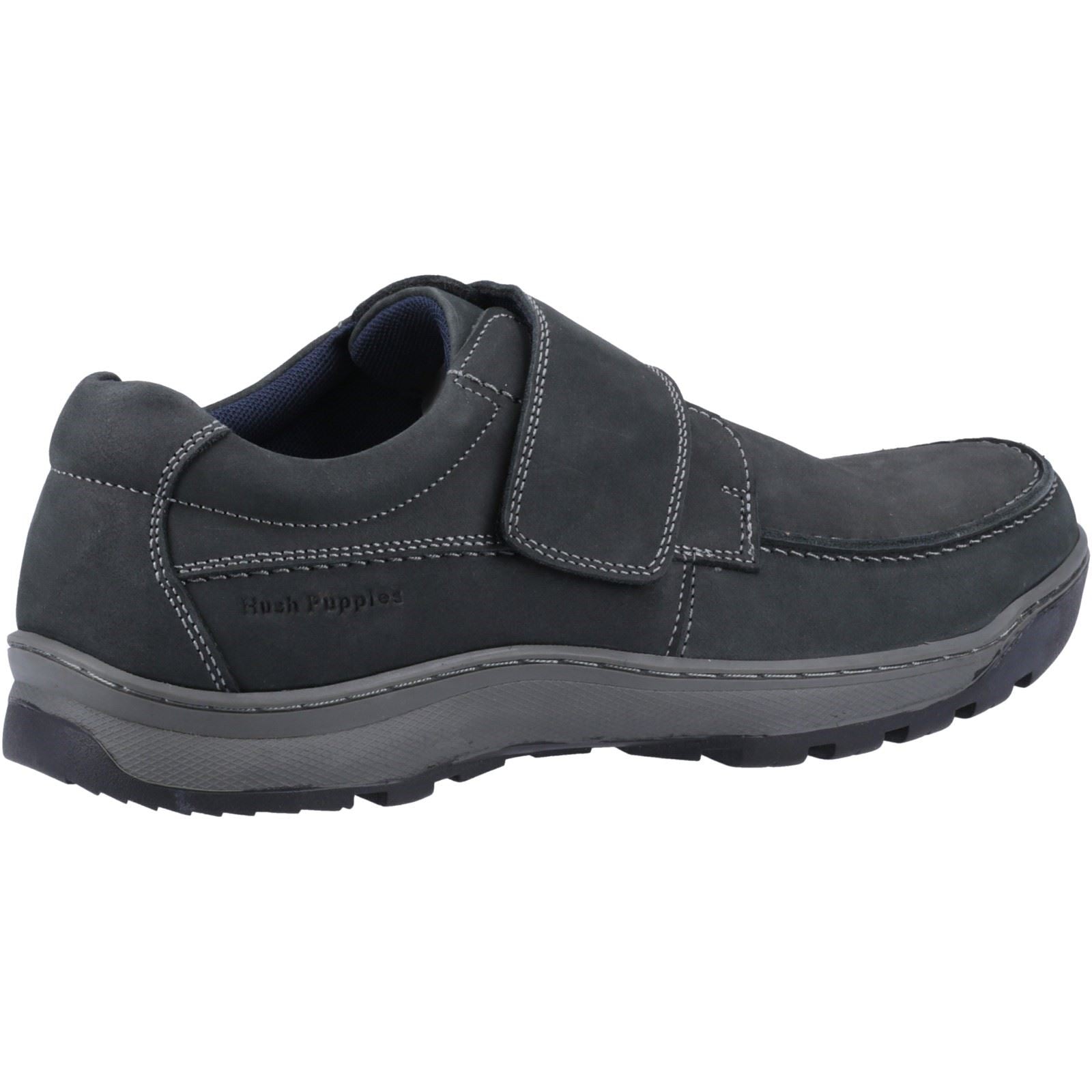 Hush Puppies Classic Touch Fastening Shoe For Men (Casper) in 4 Colours, 6-12