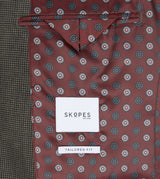 Skopes Hodgkinson Textured Sports Jacket For Mens in Olive, 36S-62L