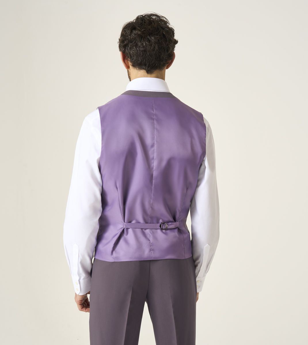 Skopes Beckett Suit Waistcoat For Men in Mauve, 36R-62R