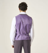 Skopes Beckett Suit Waistcoat For Men in Mauve, 36R-62R