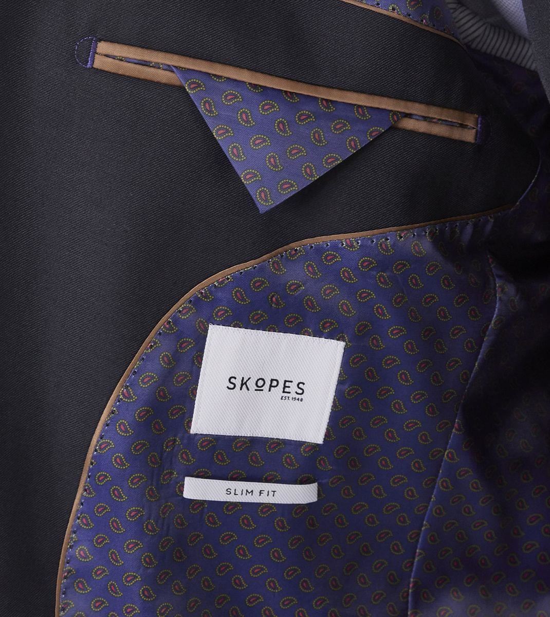 Skopes Slim Fit Suit Jacket Farnham in Navy 34 to 62