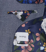 Skopes Tailored Fit Jodrell Suit Jacket For Men in Blue Marl, 36S-62L
