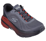Skechers Men Trainer Shoes - Max Cushioning Arch Fit 2.0 - Immense Cruiser in Charcoal/Red, 6-13