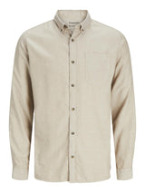 Jack & Jones Long Sleeves Shirt For Men (JJECLASSIC MELANGE) in 4 Colours, L-XL