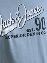 Jack & Jones Mens Plus Logo Printed Tee