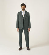 Skopes Beckett Suit Waistcoat For Men in Mid Green, 34R-62R