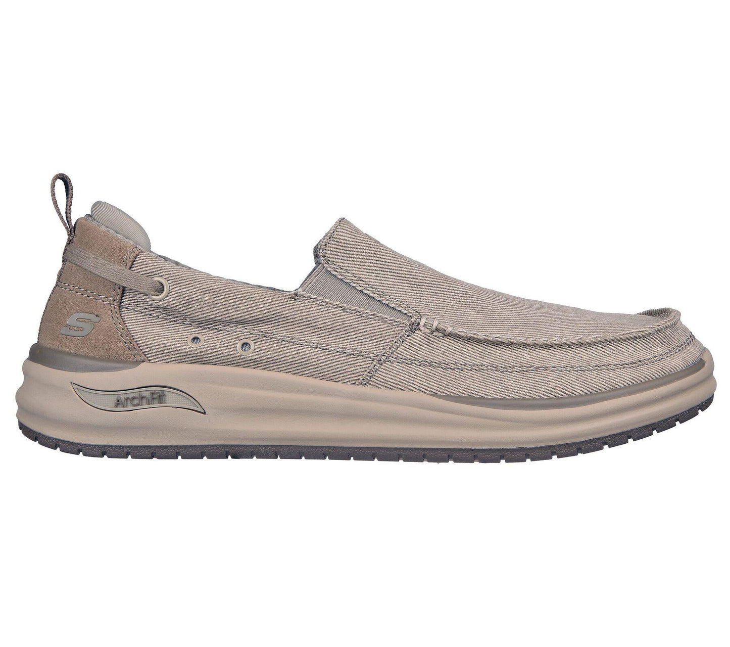 Skechers (GAR204605) Slip On Mens Arch Fit Melo Port Bow Shoes in UK 6 to 12