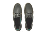 Chatham Leather Boat Shoes For Men - Crew G2 in Dark Grey, 6-15