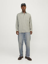 Jack & Jones Long Sleeves Check Shirt For Men (JORROBB) in 2 Colours, L-XL