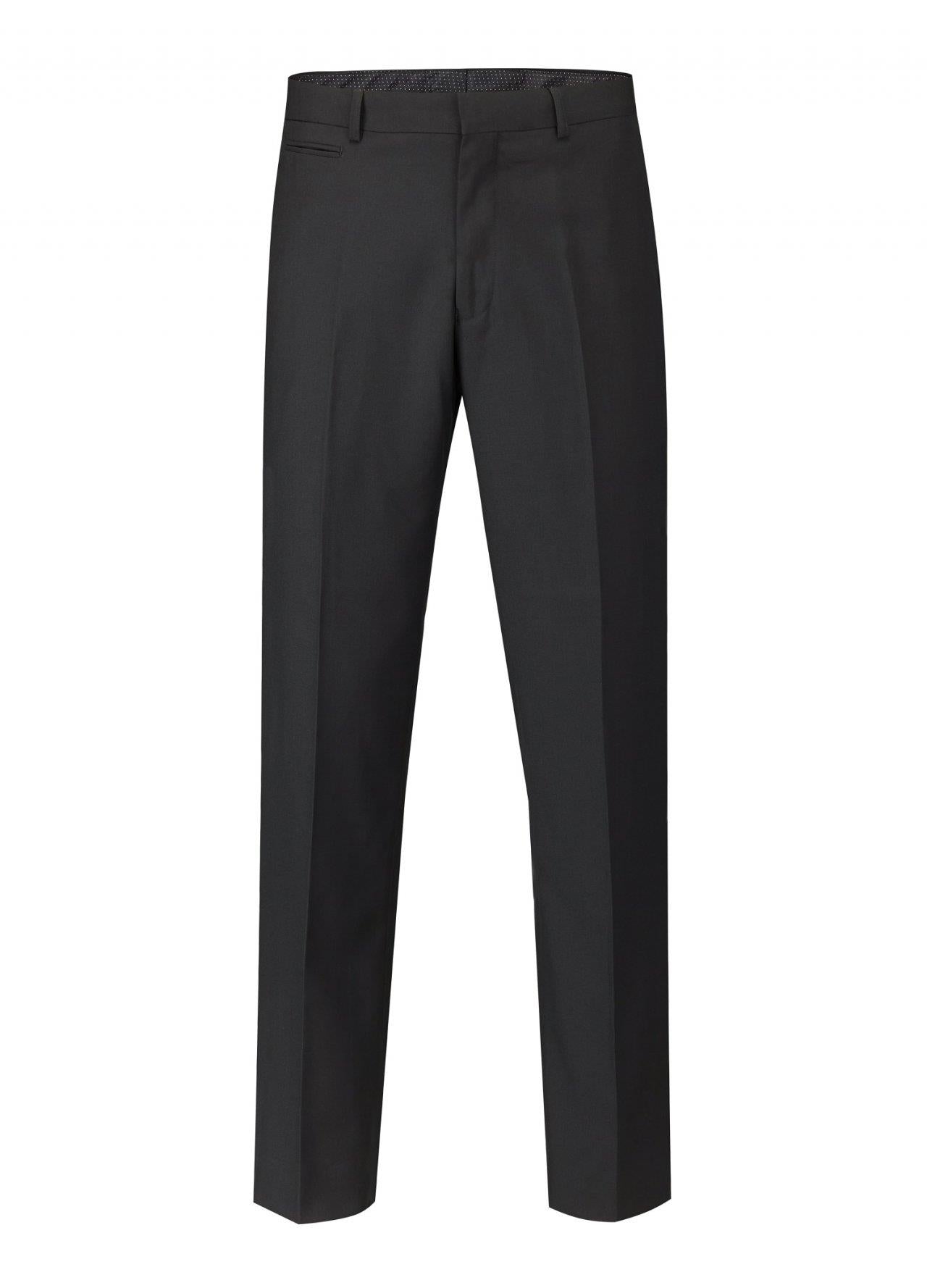 SKOPES Mens Madrid Black Formal Suit Trousers Size 30 - 72