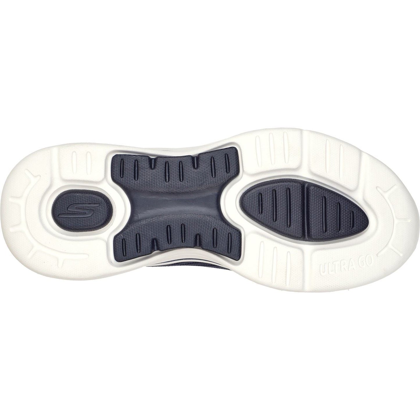 Skechers (GAR124409) Women's Go Walk Arch Fit Iconic Sports Trainer in Navy 3 to 8