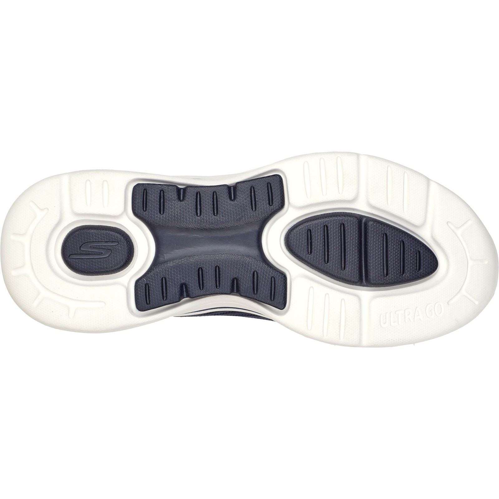 Skechers (GAR124409) Women's Go Walk Arch Fit Iconic Sports Trainer in Navy 3 to 8