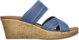 Skechers Beverlee Canyon Dangle Summer Shoes Sandal Ladies Summer in  Navy