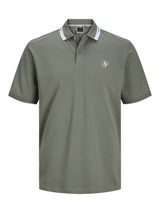 Jack & Jones Plus Men's JCOHASS Short Sleeve Polo Shirt 3 Colours, 1XL to 6XL