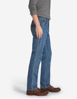 Wrangler Men's Texas Stretch Stonewash Blue Jeans (W12133010) Waist 30 to 50"