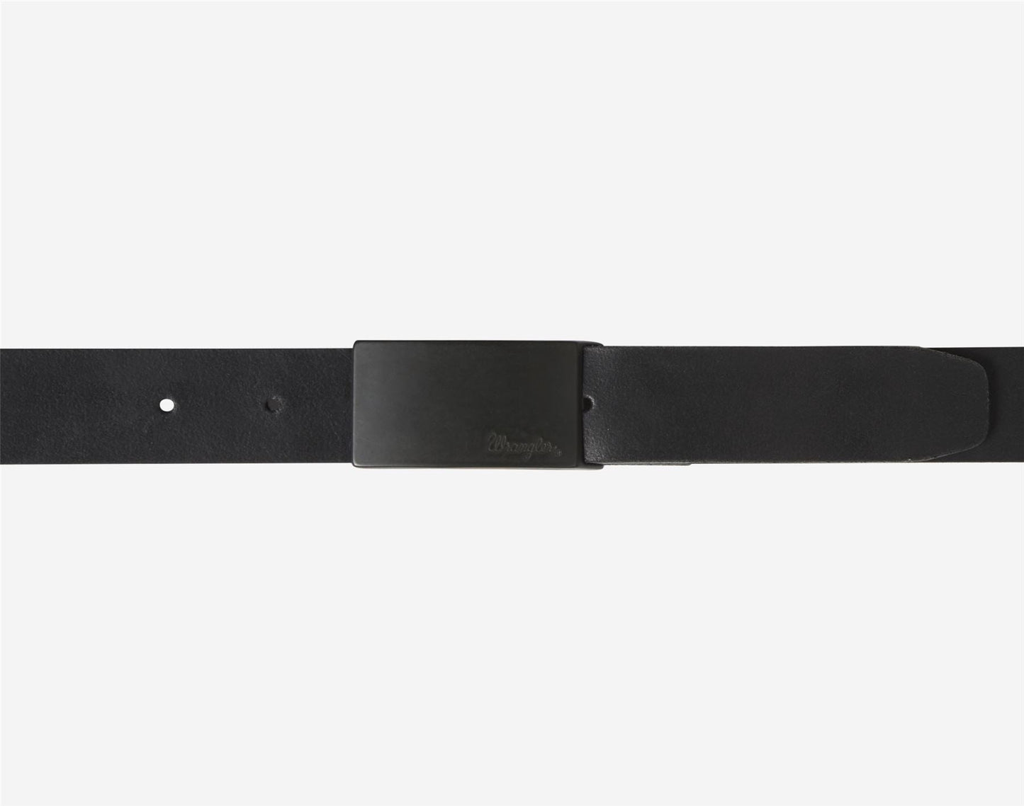 Wrangler Plain Buckle Cut to Fit Belt in Black Size XS to 3XL