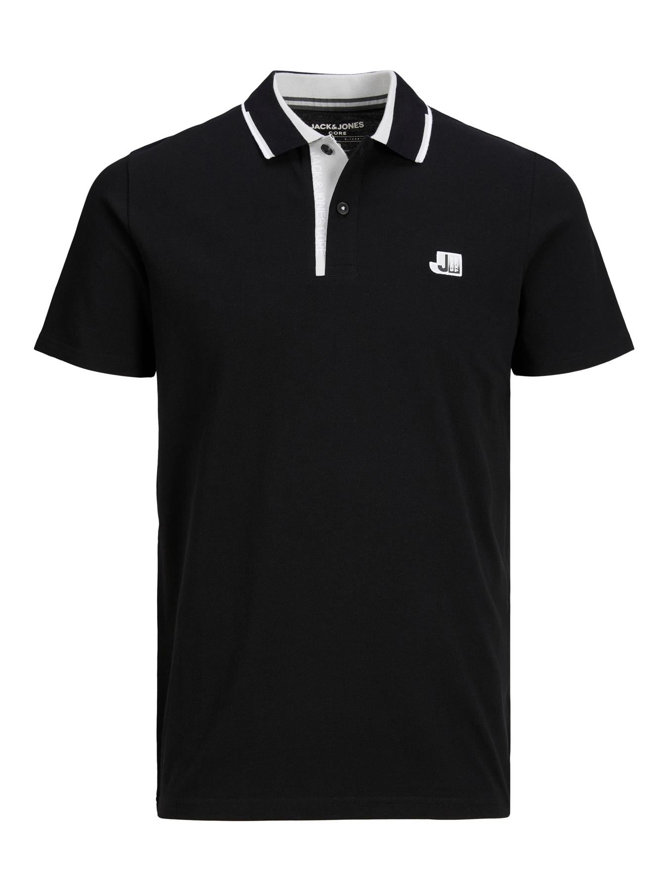 Jack & Jones (12230203) Men's Plus Size JCOLOGAN Polo Shirt in 6 Colour Options 1XL to 6XL