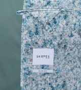 Skopes Tailored Fit Beckett Suit Jacket For Men in Mint Green, 36S-62L