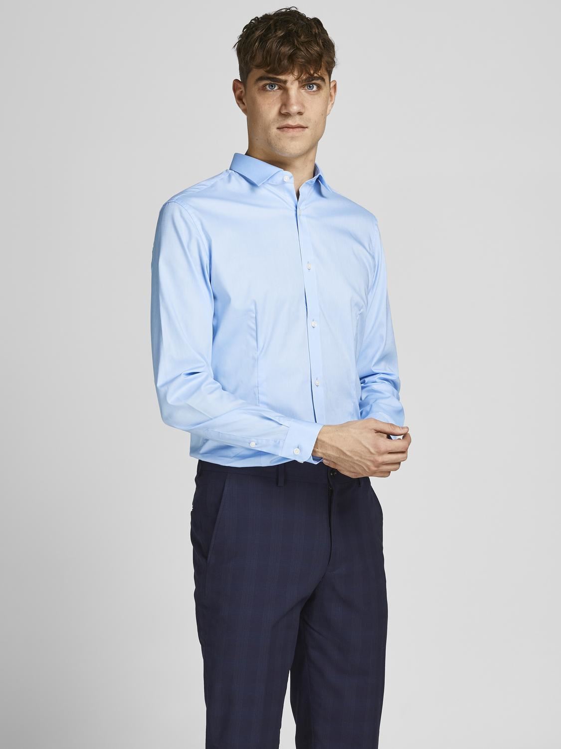 Jack & Jones Long Sleeves Noos Shirt For Men (JPRBLAPARMA) in 6 Colours, L-XL