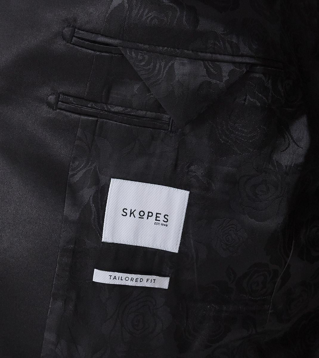 Skopes Tailored Fit Men's Elbridge Dinner Jacket in Blue 34 to 62
