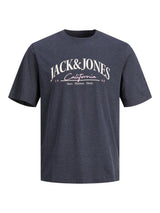 Jack & Jones (12240552) Men's Plus Size JORPALMA Branding T-Shirt in 2 Colours 1XL to 6XL