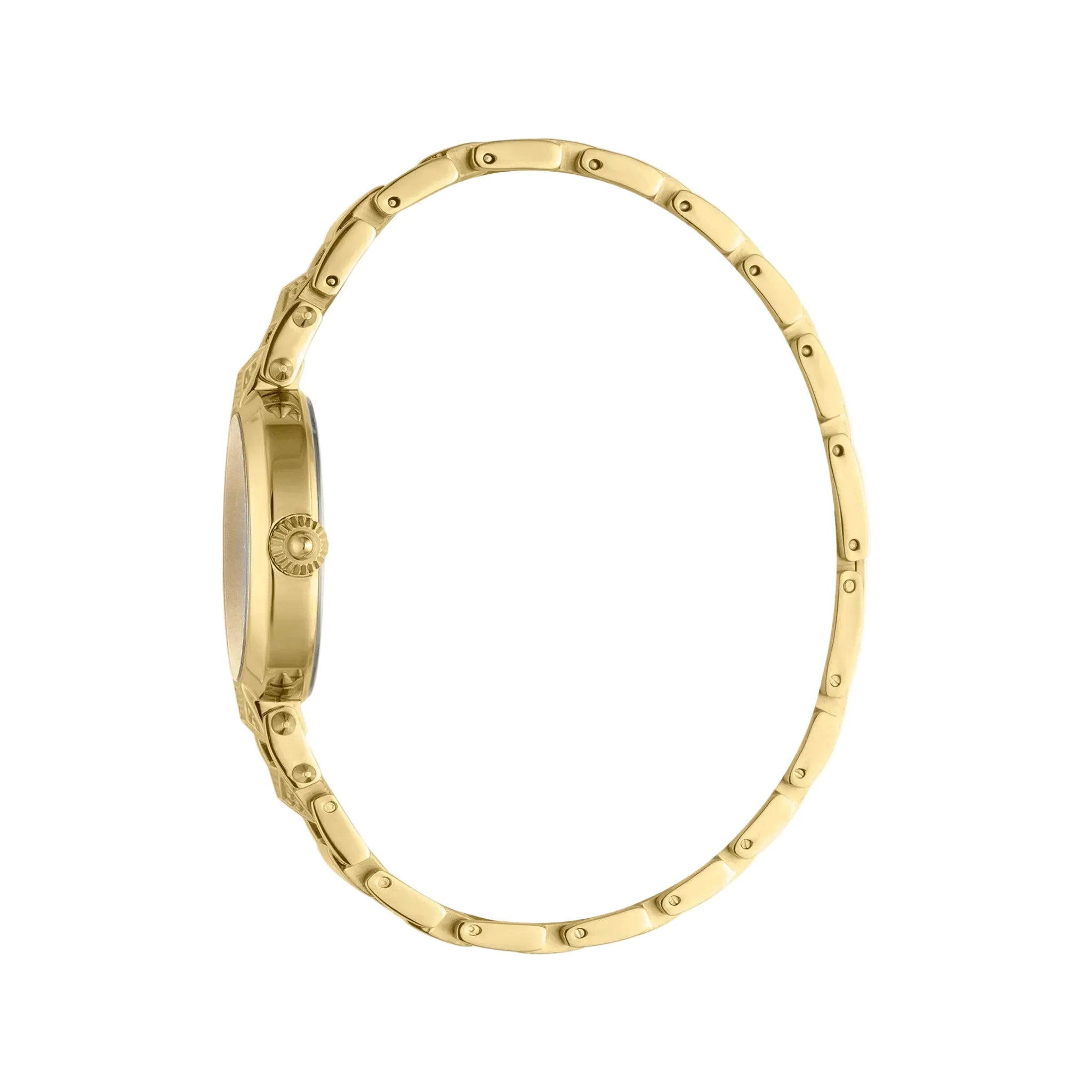 Just Cavalli Women's Gold Stainless Steel Watch, Silver Dial Jc1l076m0135