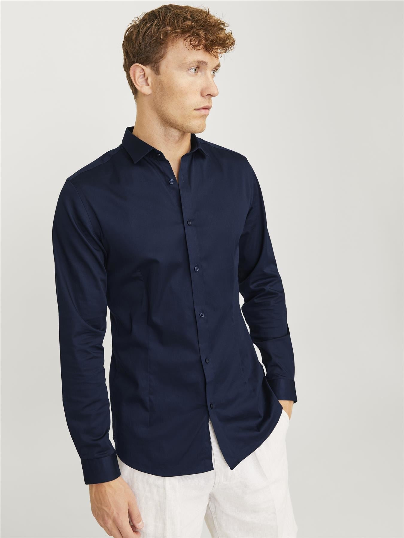 Jack & Jones Long Sleeves Noos Shirt For Men (JPRBLAPARMA) in 6 Colours, L-XL
