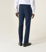 Skopes Wright Suit Tailored Fit Trouser For Men in Navy Blue Pinstripe, 30W-58W