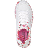Skechers (GAR314976L) Childrens Sports Uno Lite Lovely Luv in UK 1.5 to 13.5