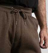 D555 EDINBURGH 2 Khaki Cargo Pocket Joggers For Men (Tall) With Ribbed Cuffs in Khaki, LT-1XLT