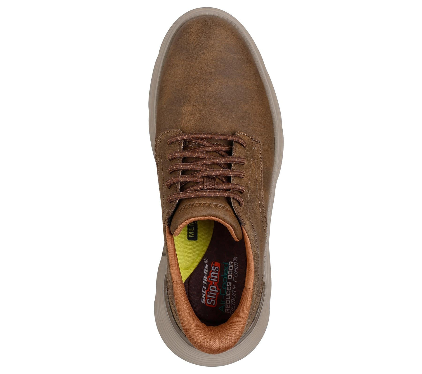 Skechers Slip On Shoe For Men Garza Duran Slip-Ins in Taupe, 6-13