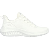 Skechers (GAR117470) Women's Bobs Squad Waves Shoes in Off White 3 to 8