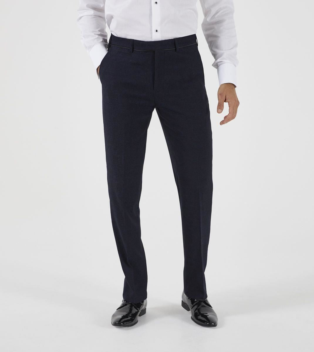 Skopes Men's Elbridge Dinner Suit Trouser in Blue Waist 34 to 62