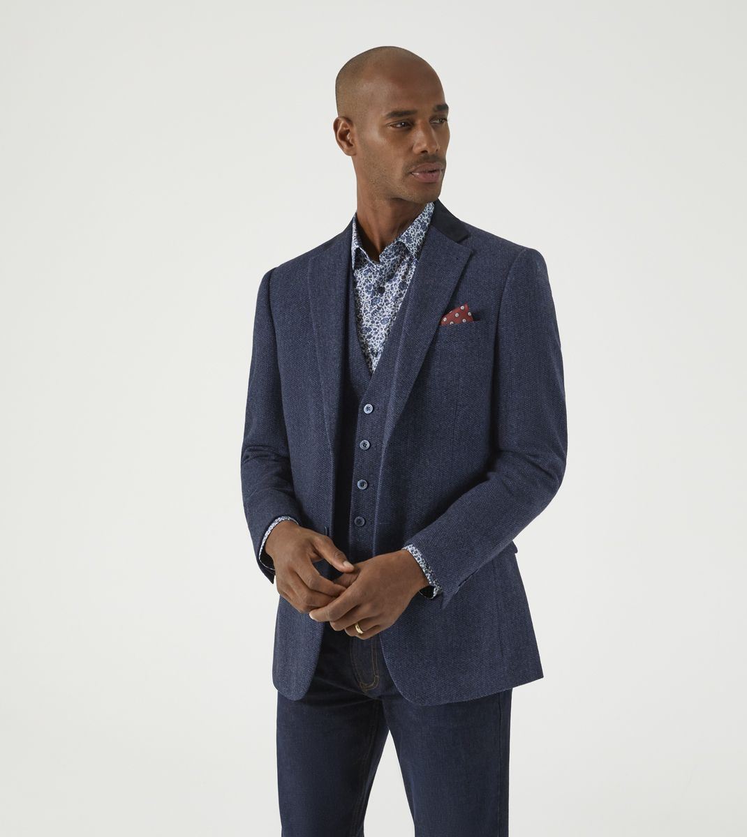 Skopes Newsam Sports Jacket For Mens in Blue, 36S-62L